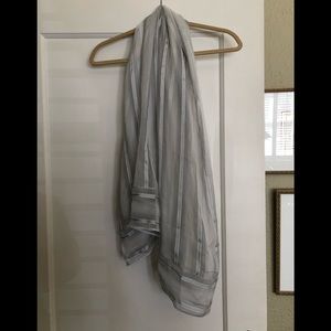 Armani collection sheer large scarf beautiful